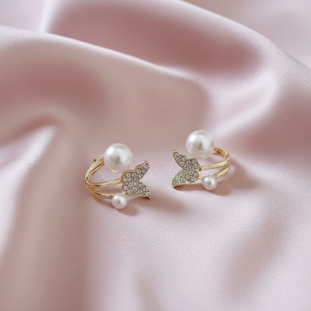 2- way butterfly effect studs