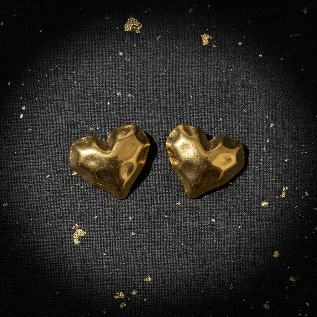 Molten Gold Heart - Product 2