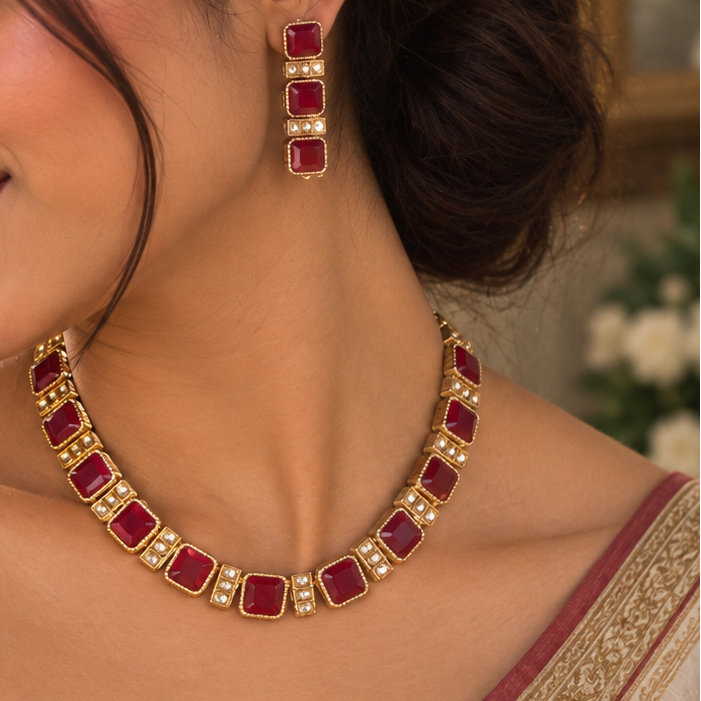 Mahnoor Necklace Set
