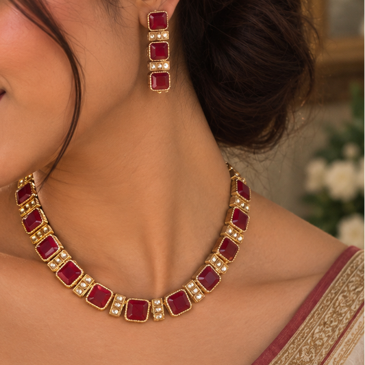 Mahnoor Necklace Set
