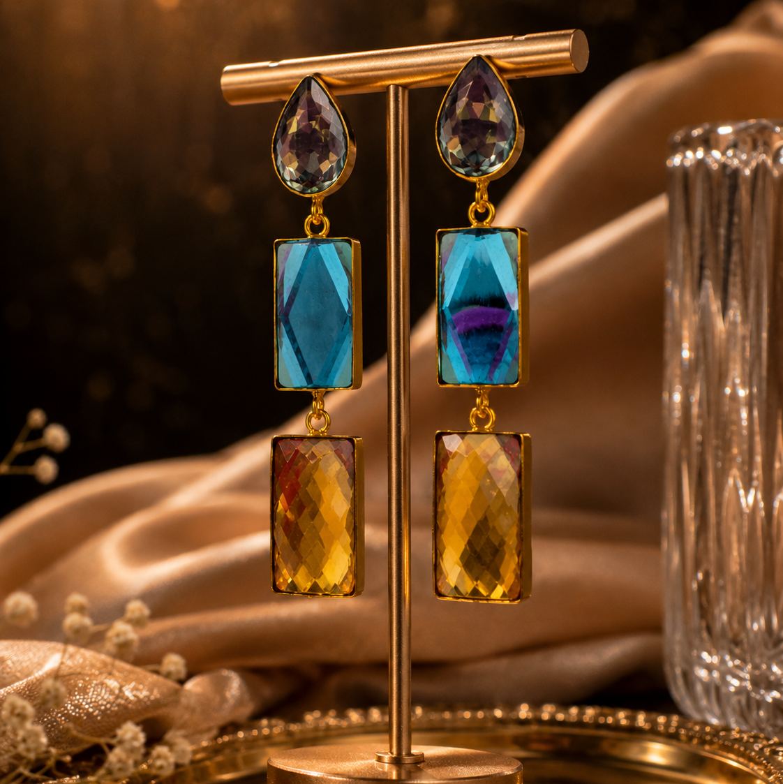 Azurine Prism Danglers