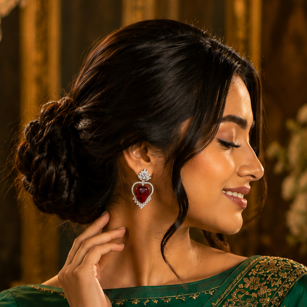 Iraana Ruby and Diamond Drops