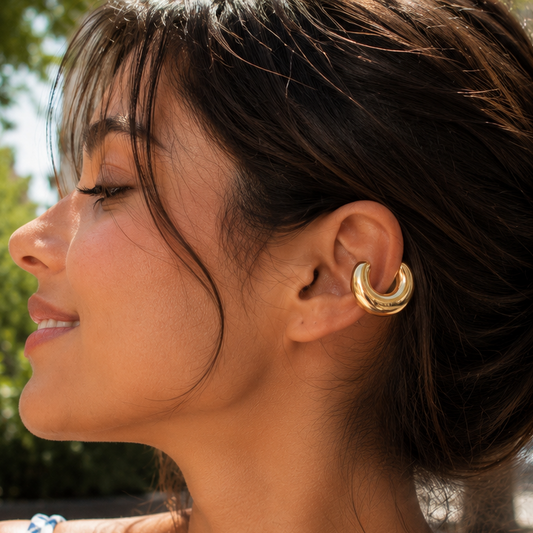 Blakey gold ear cuff