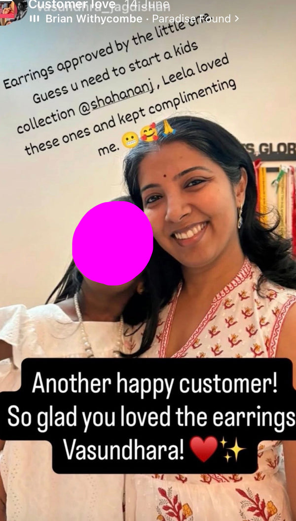 "Got so many compliments, thank you En Rose Studio!" - Vasundhara J, Bengaluru