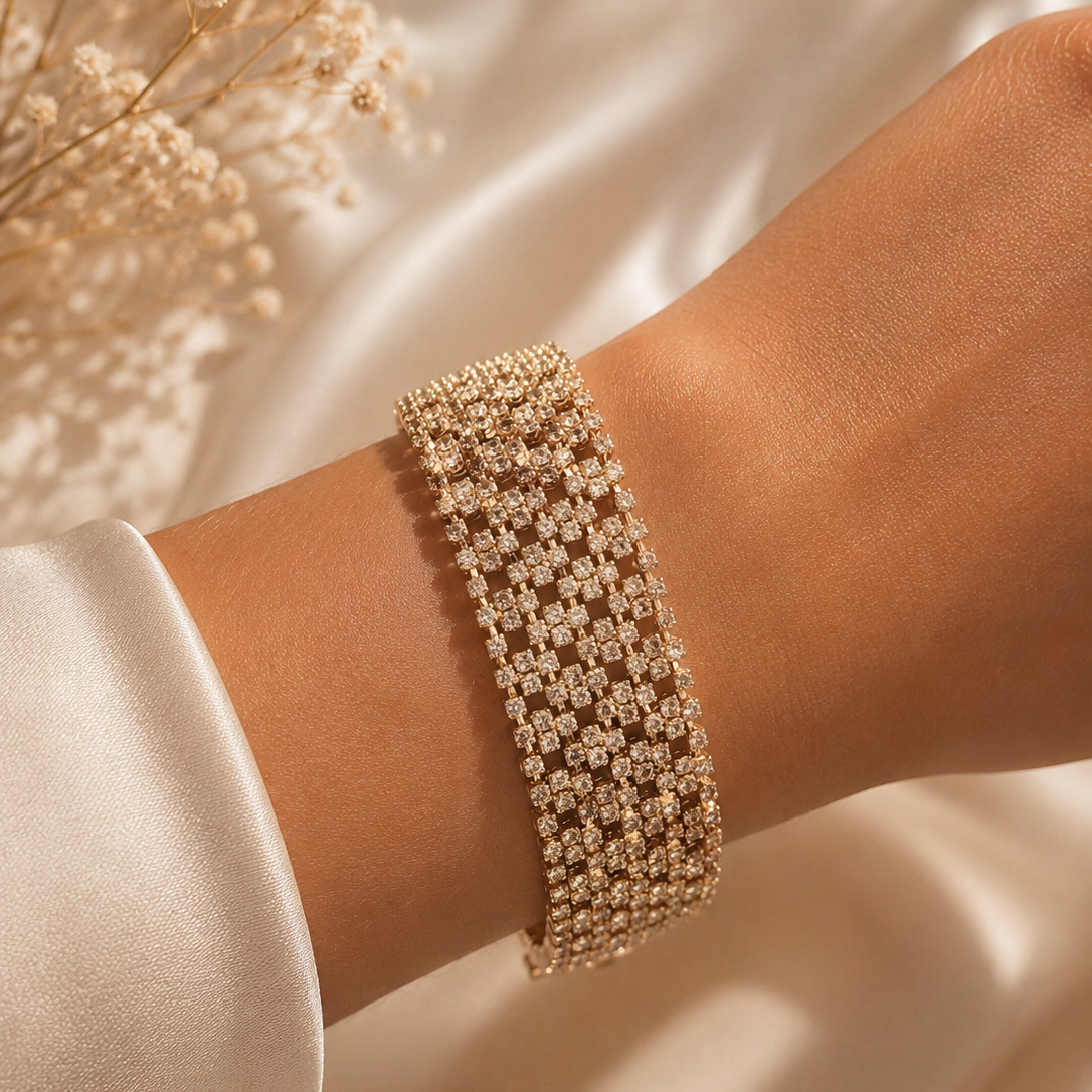 Shimmer chic bracelet