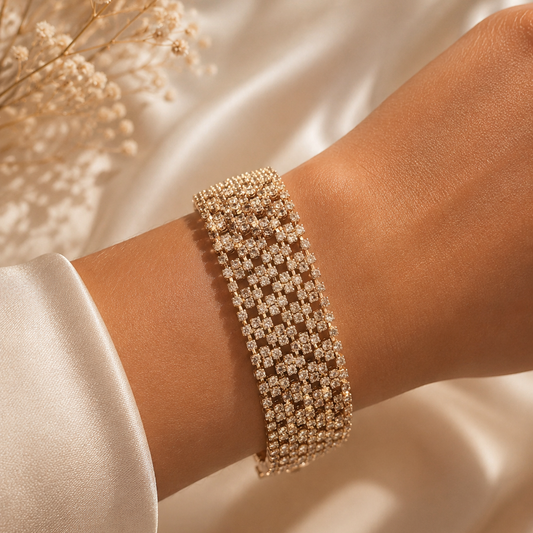 Shimmer chic bracelet
