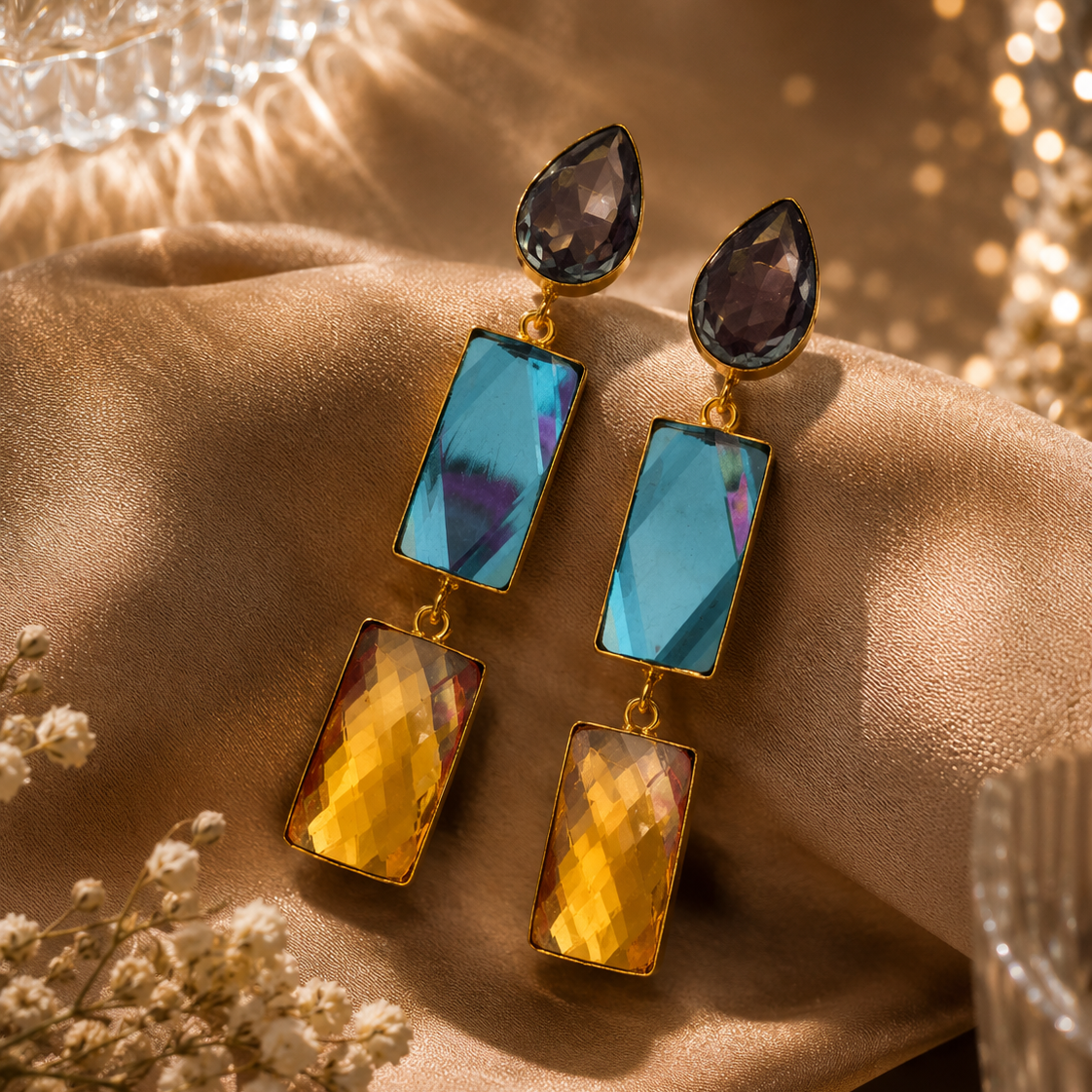 Azurine Prism Danglers