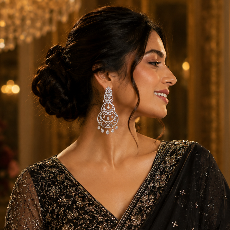 Nitara Diamond Danglers