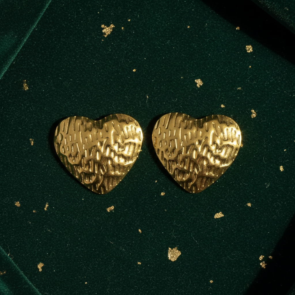 Engraved Gold Heart - Product 2