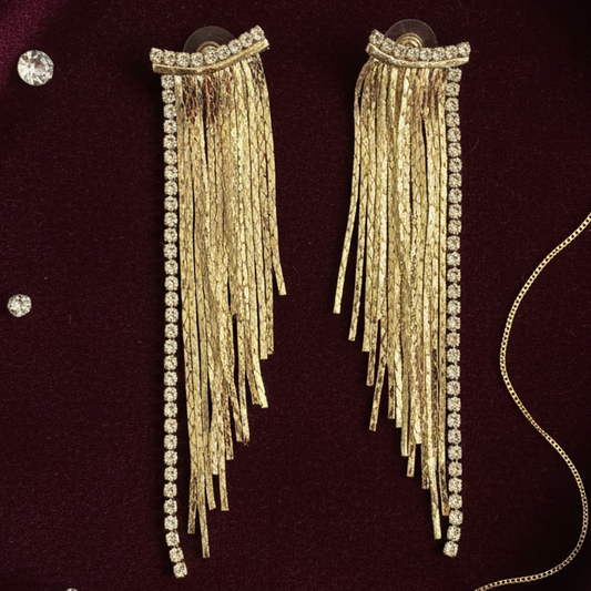 Exact Earrings – Burgundy Velvet