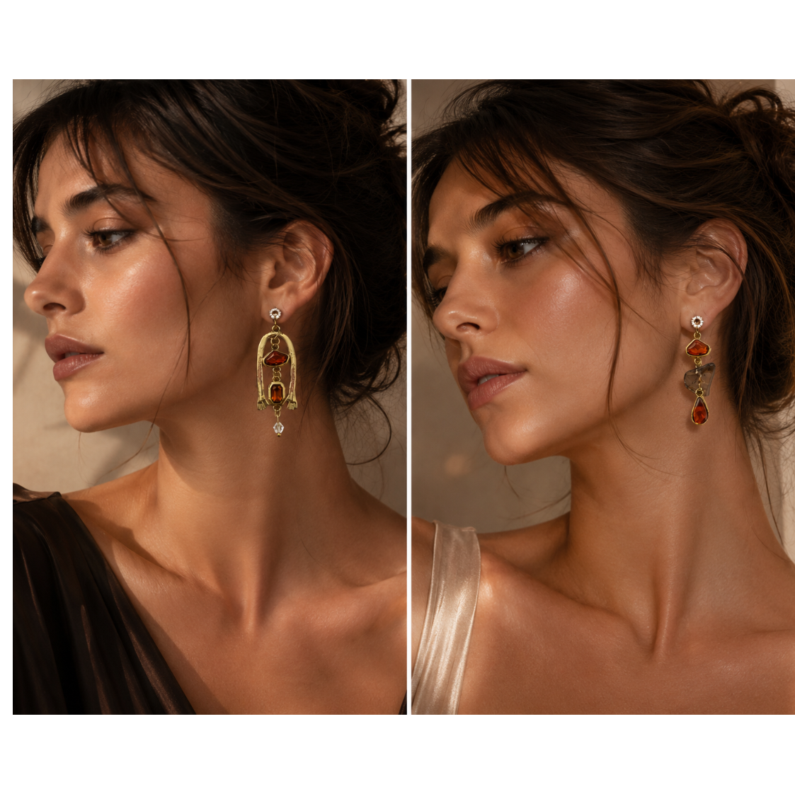 Amber dust danglers