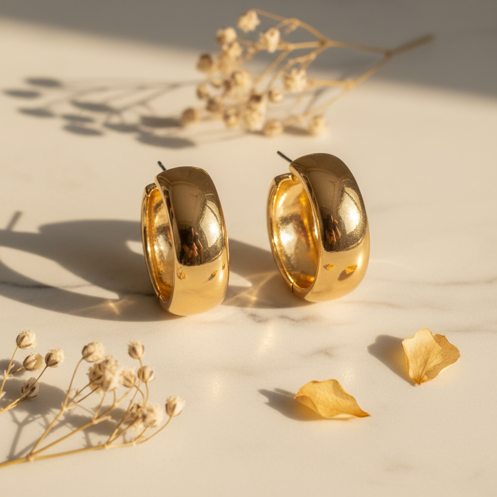 Gold Dome Hoops - Product 1