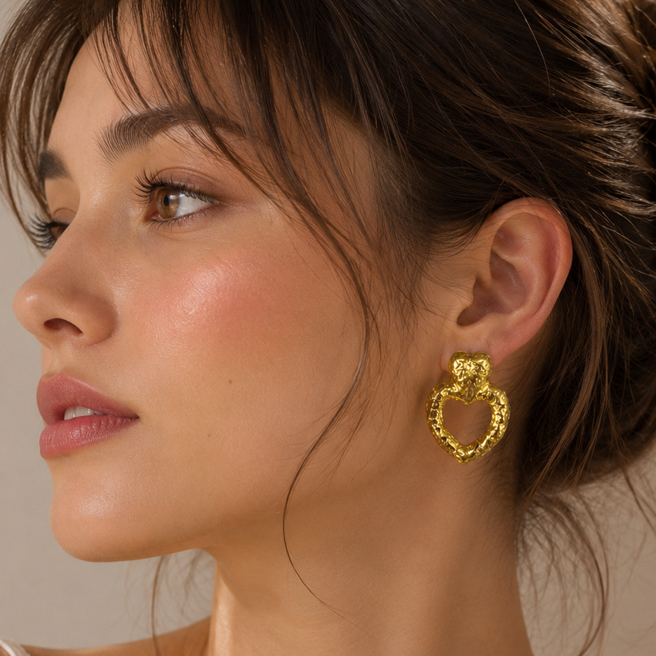 Esra gold studs