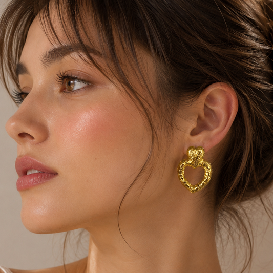 Esra gold studs