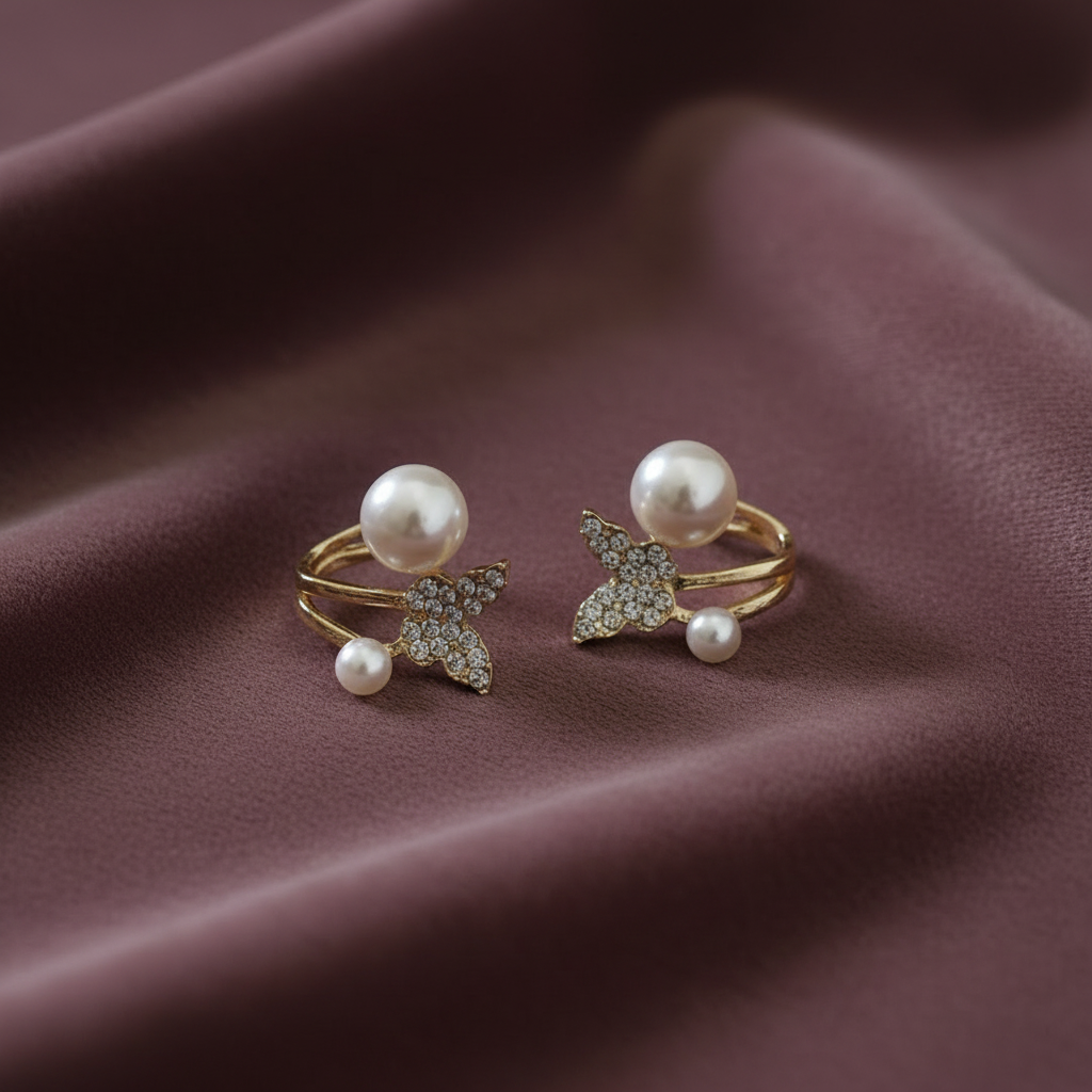 2- way butterfly effect studs