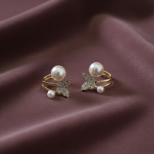 2- way butterfly effect studs