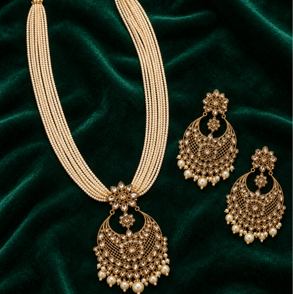 Mehrunissa Necklace Set
