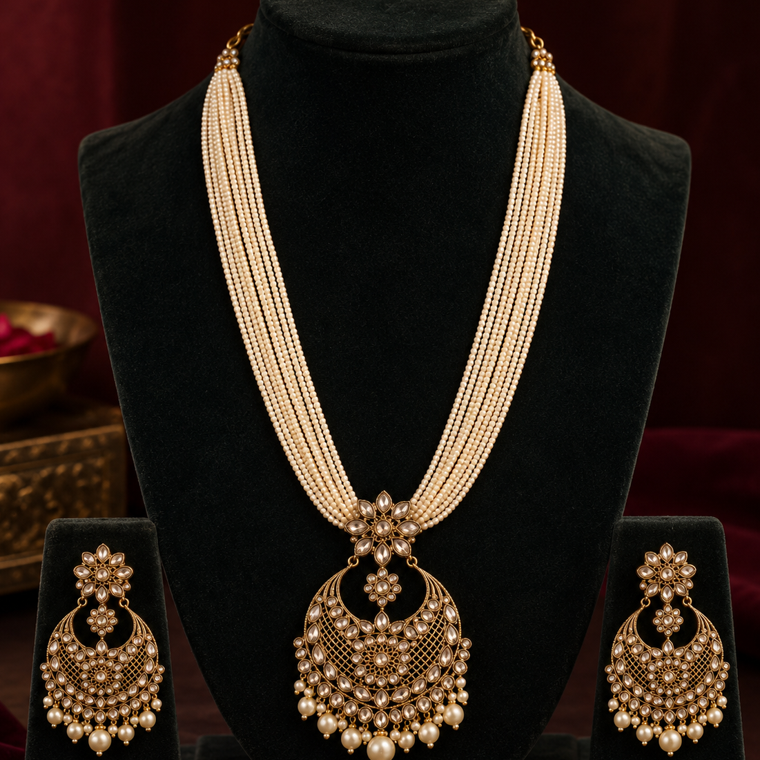 Mehrunissa Necklace Set