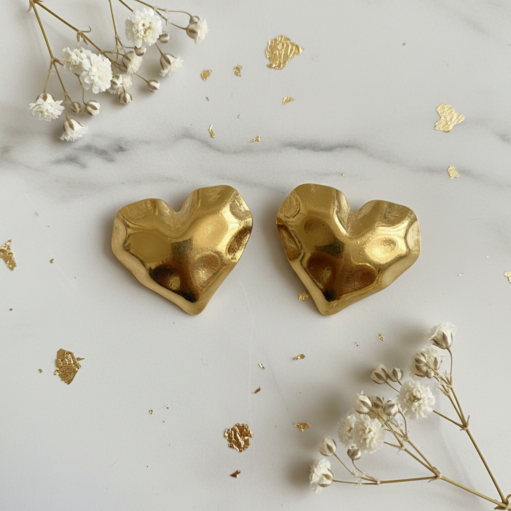 Molten Gold Heart - Product 1