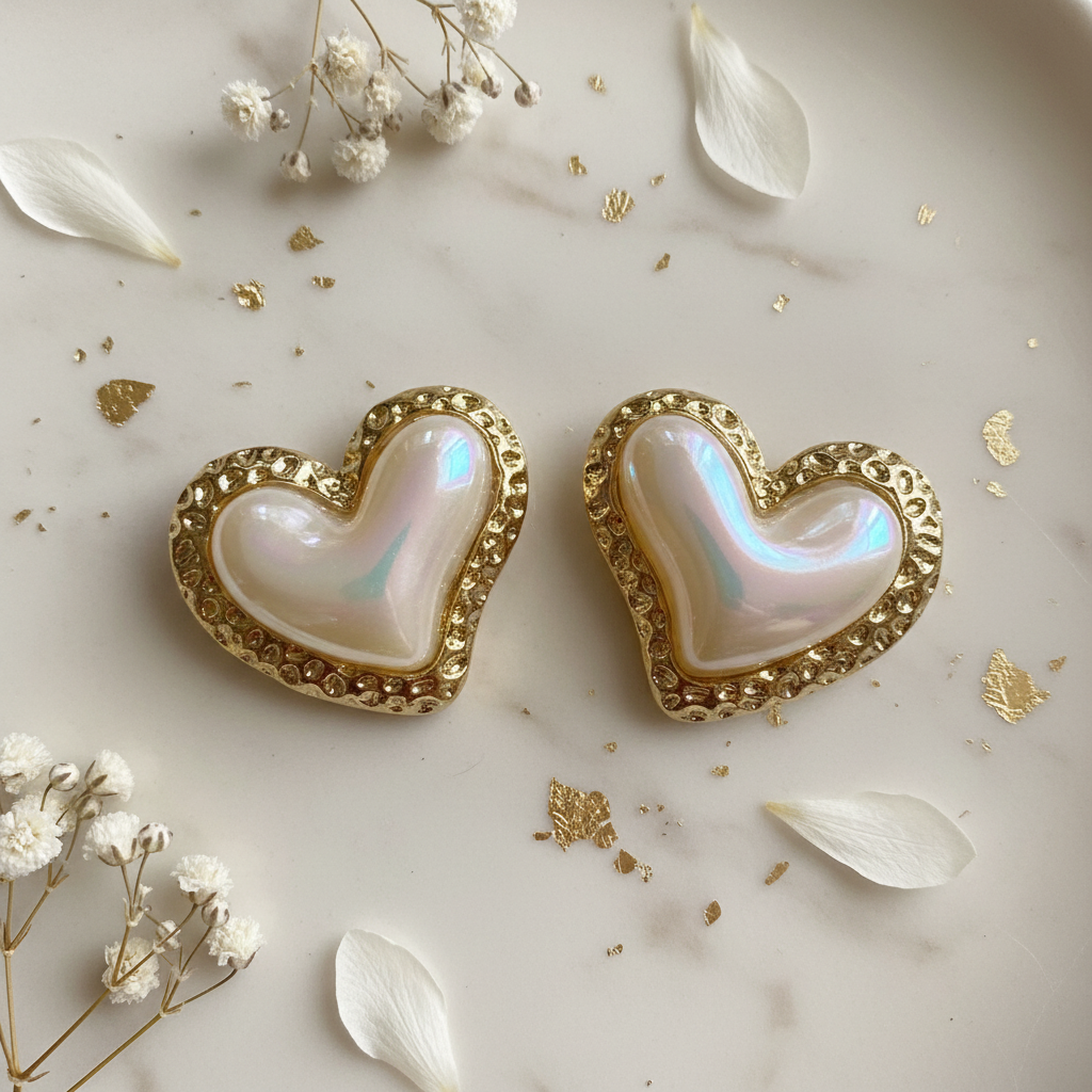 Pearl Heart Filigree - Product 1