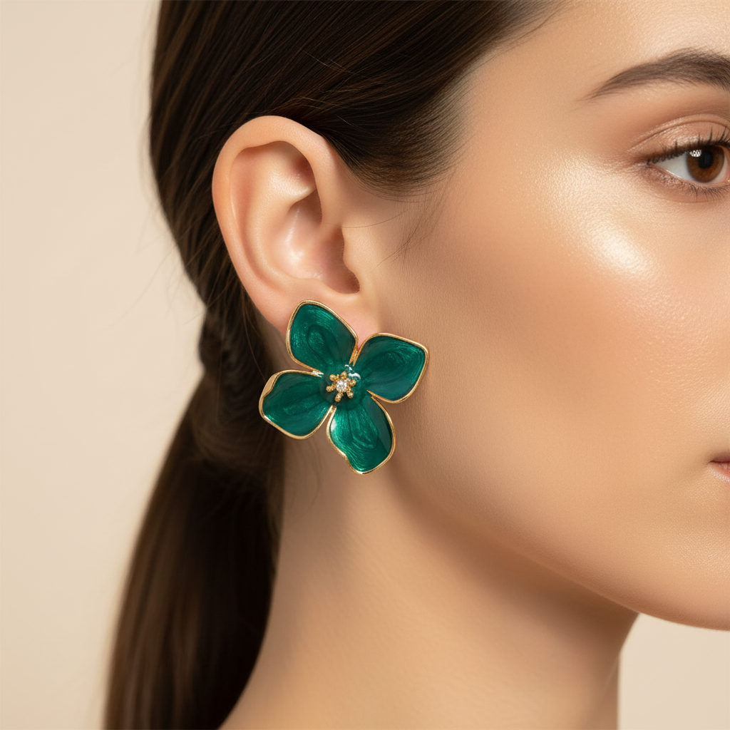 Teal Flower - Model